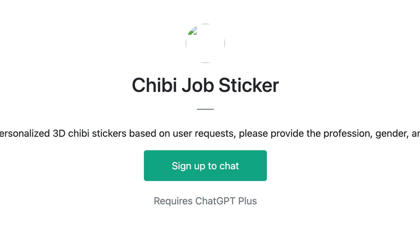 Chibi Job Sticker Screenshot