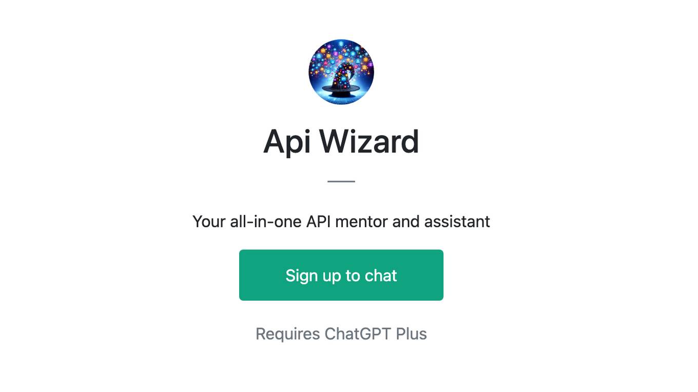 Api Wizard Screenshot