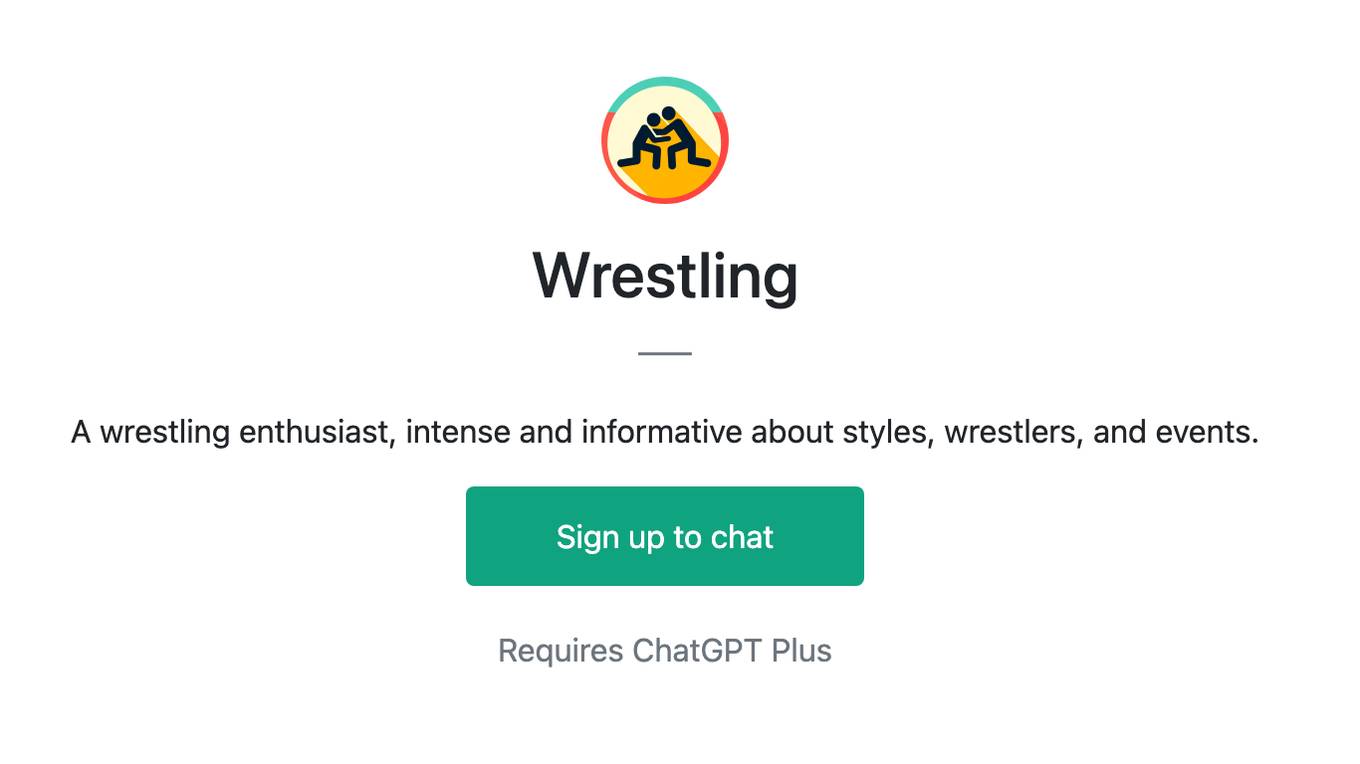 Wrestling Screenshot