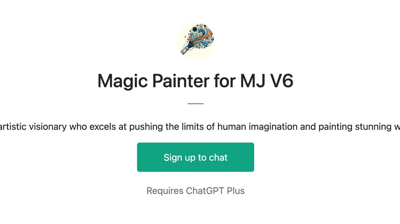 Magic Painter for MJ V6 Screenshot