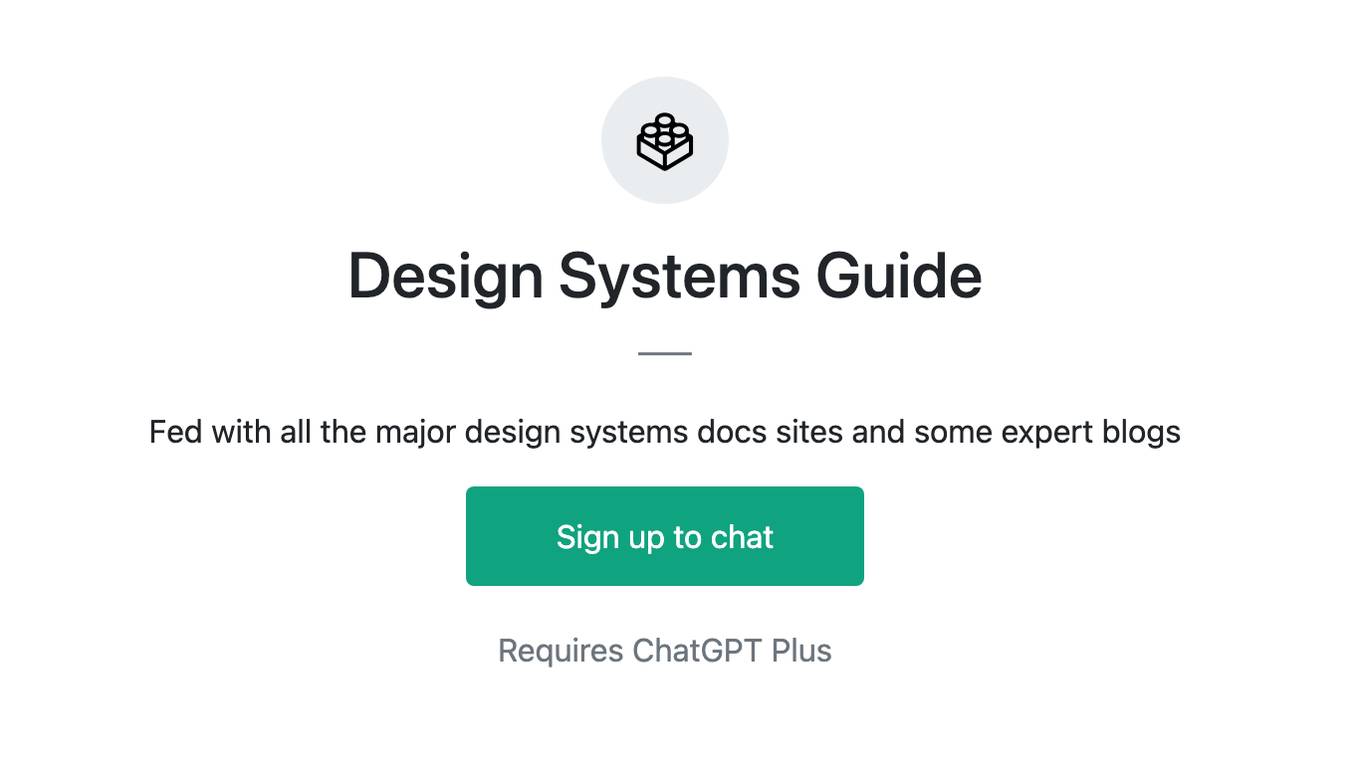 Design Systems Guide Screenshot