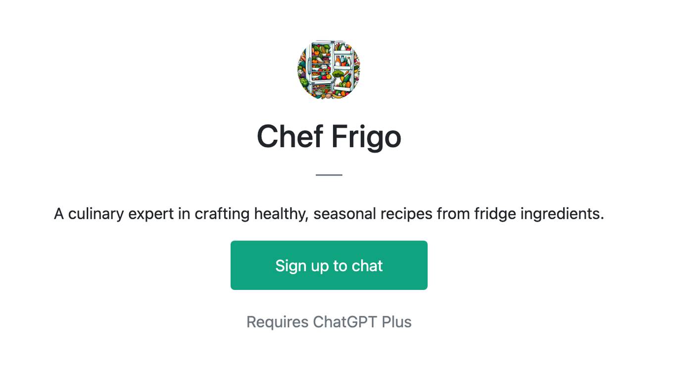 Chef Frigo Screenshot