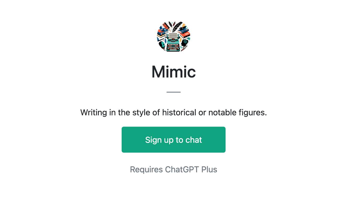 Mimic Screenshot