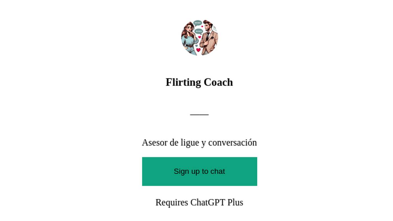 Flirting Coach Screenshot