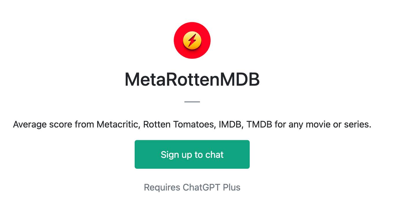 MetaRottenMDB Screenshot