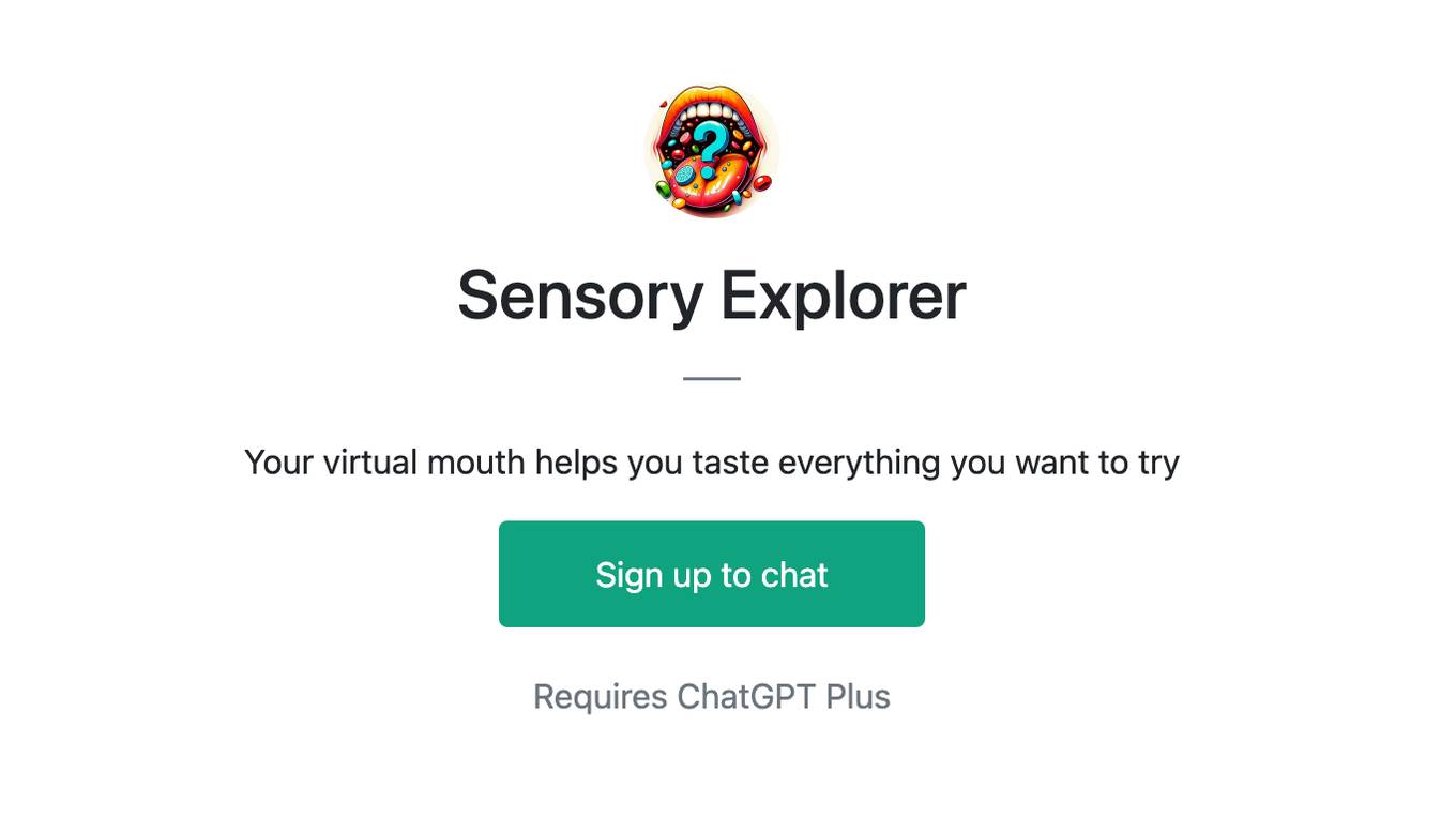 Sensory Explorer Screenshot