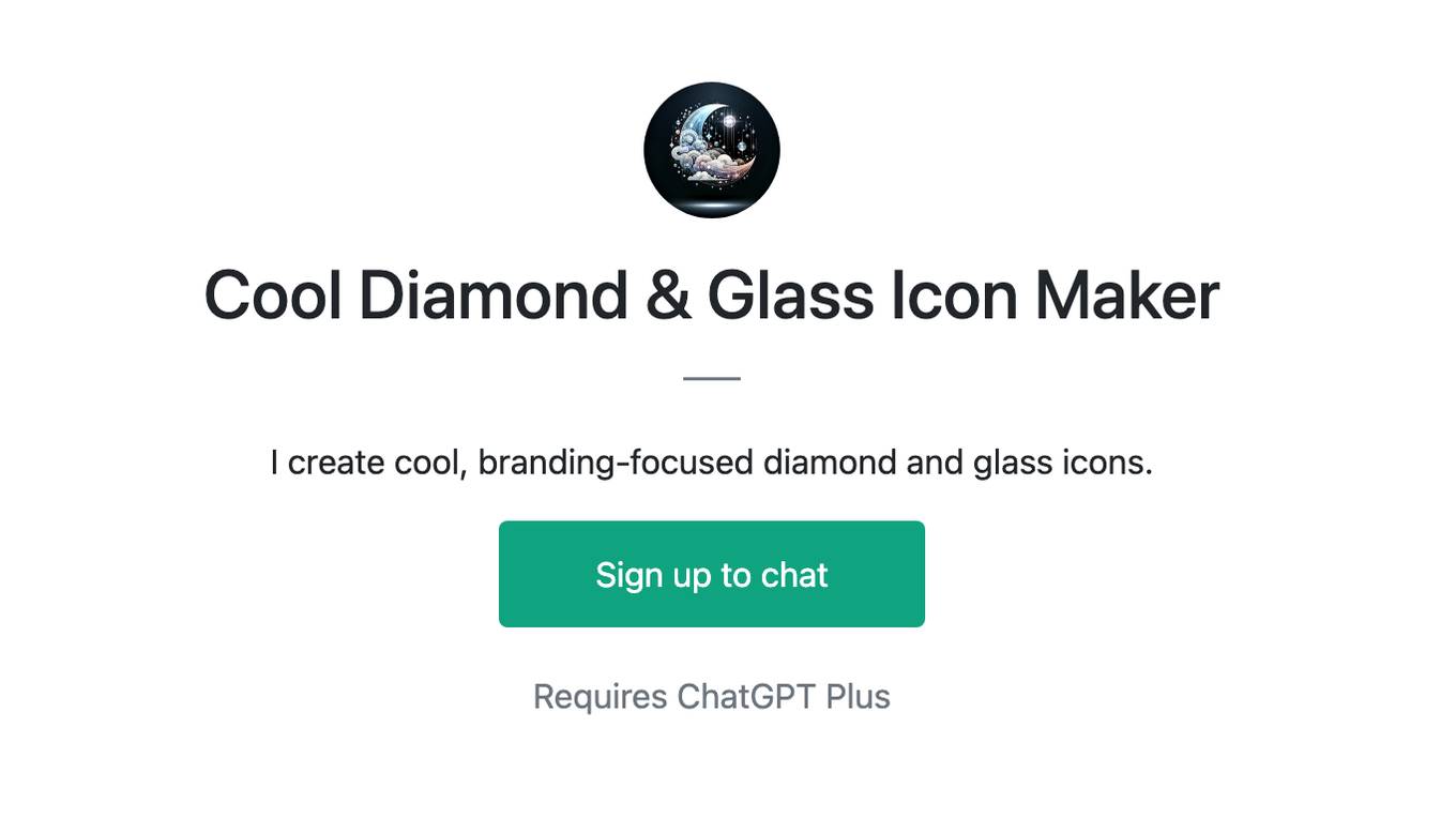 Cool Diamond & Glass Icon Maker Screenshot