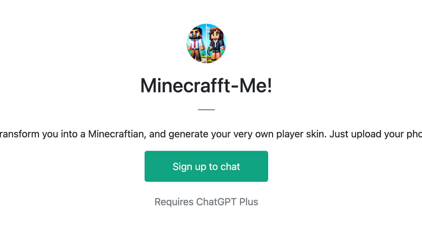 Minecrafft-Me! Screenshot