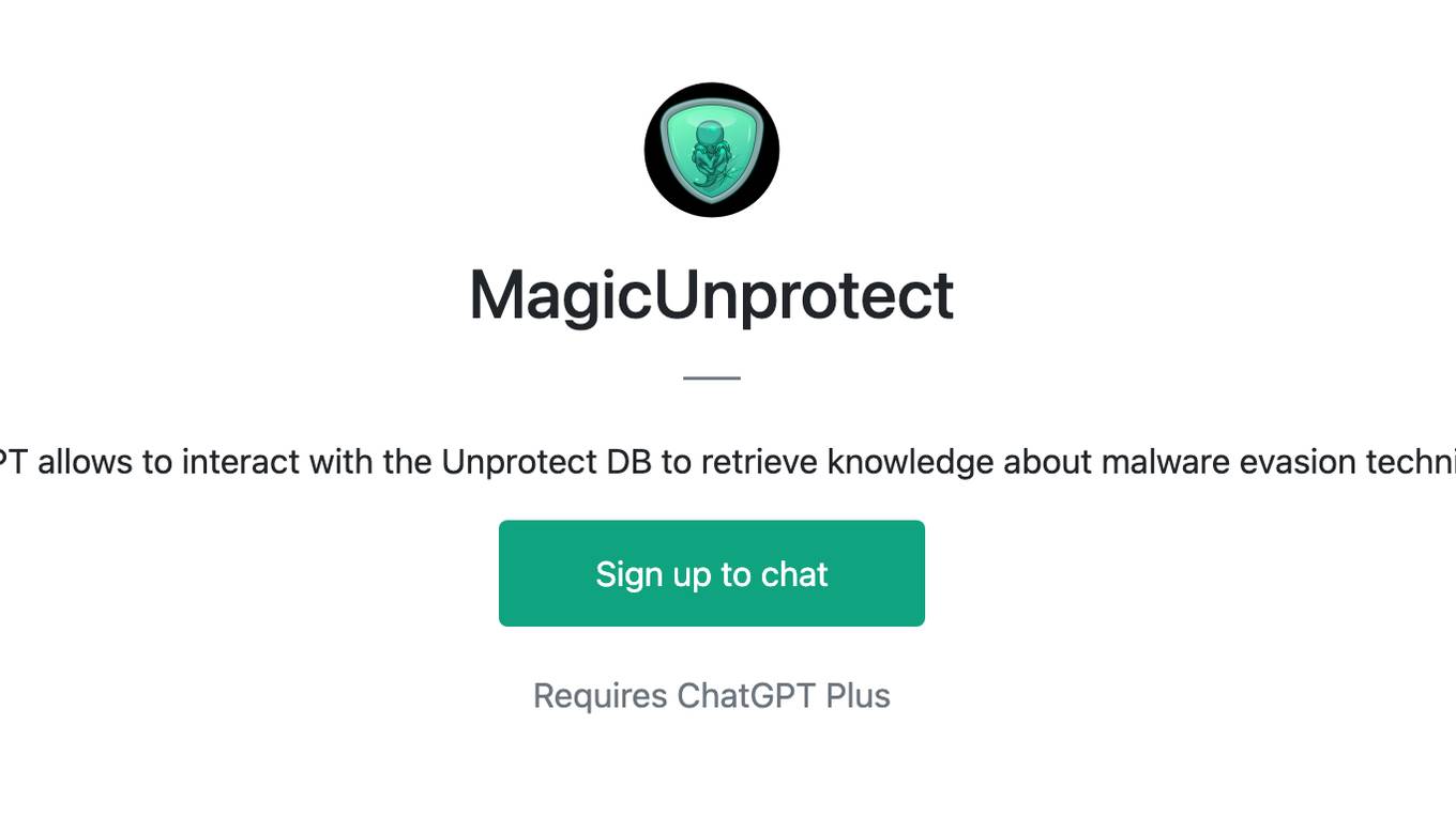 MagicUnprotect Screenshot