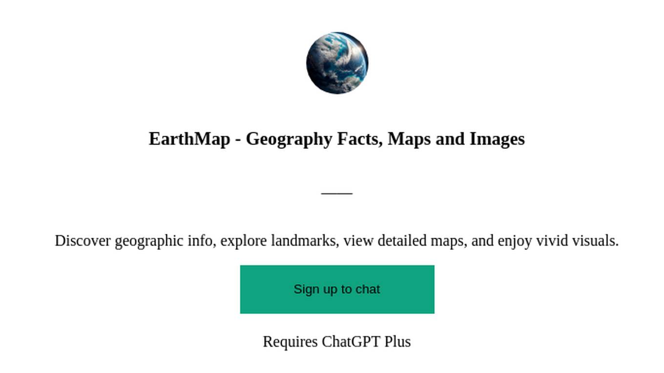 EarthMap - Geography Facts, Maps and Images Screenshot