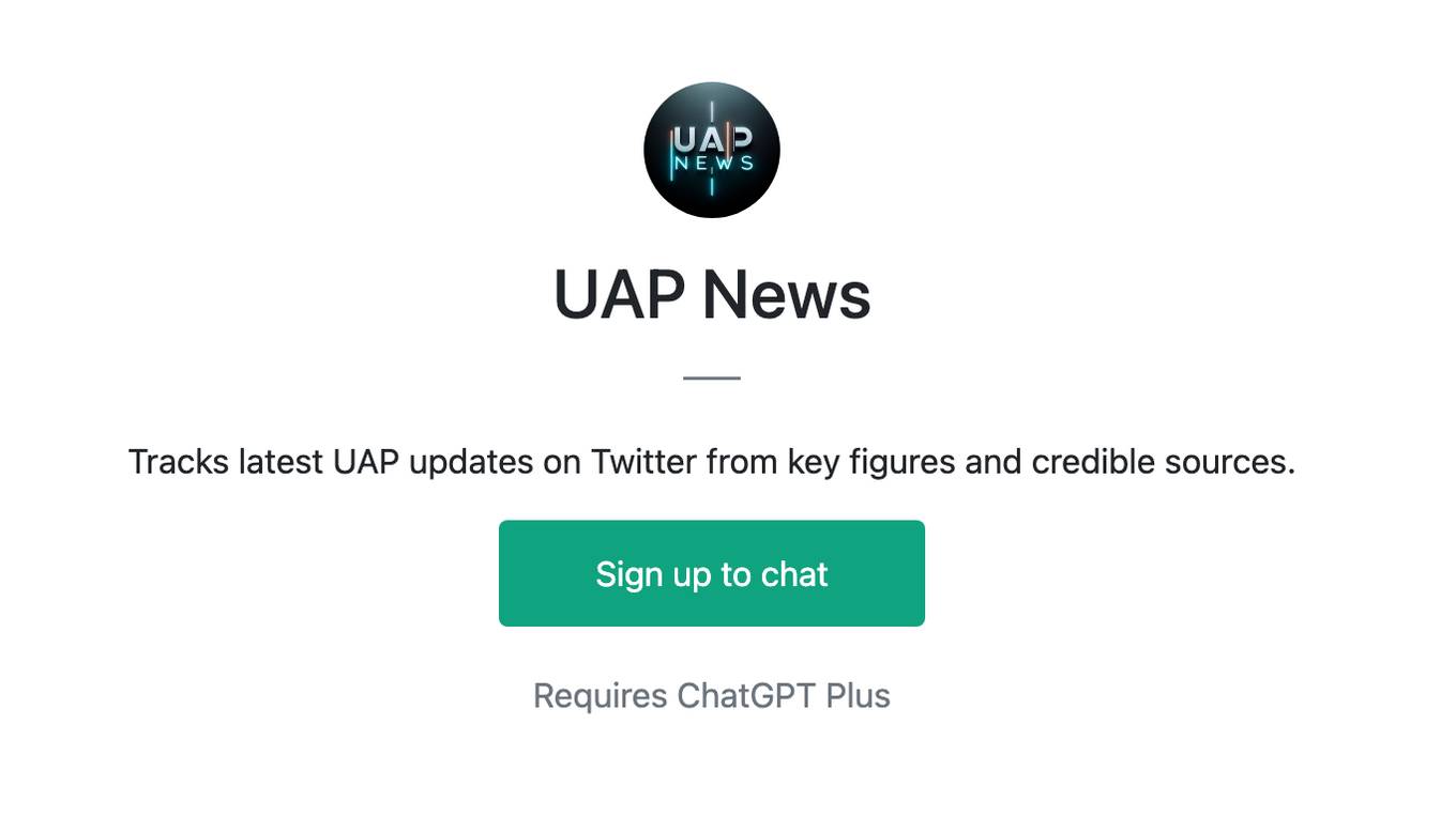 UAP News Screenshot