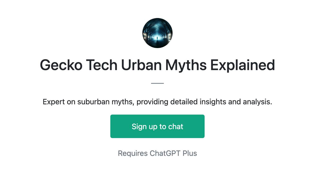 Gecko Tech Urban Myths Explained Screenshot