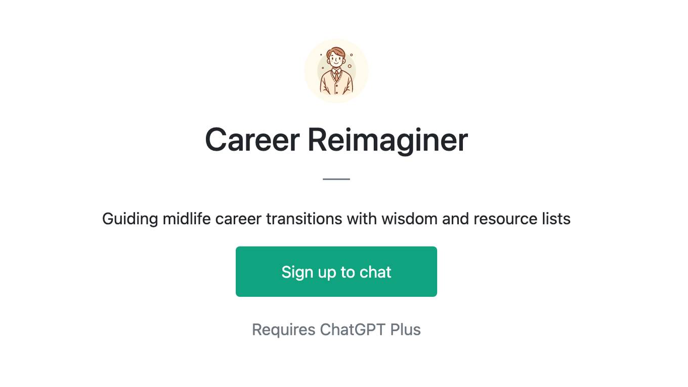 Career Reimaginer Screenshot