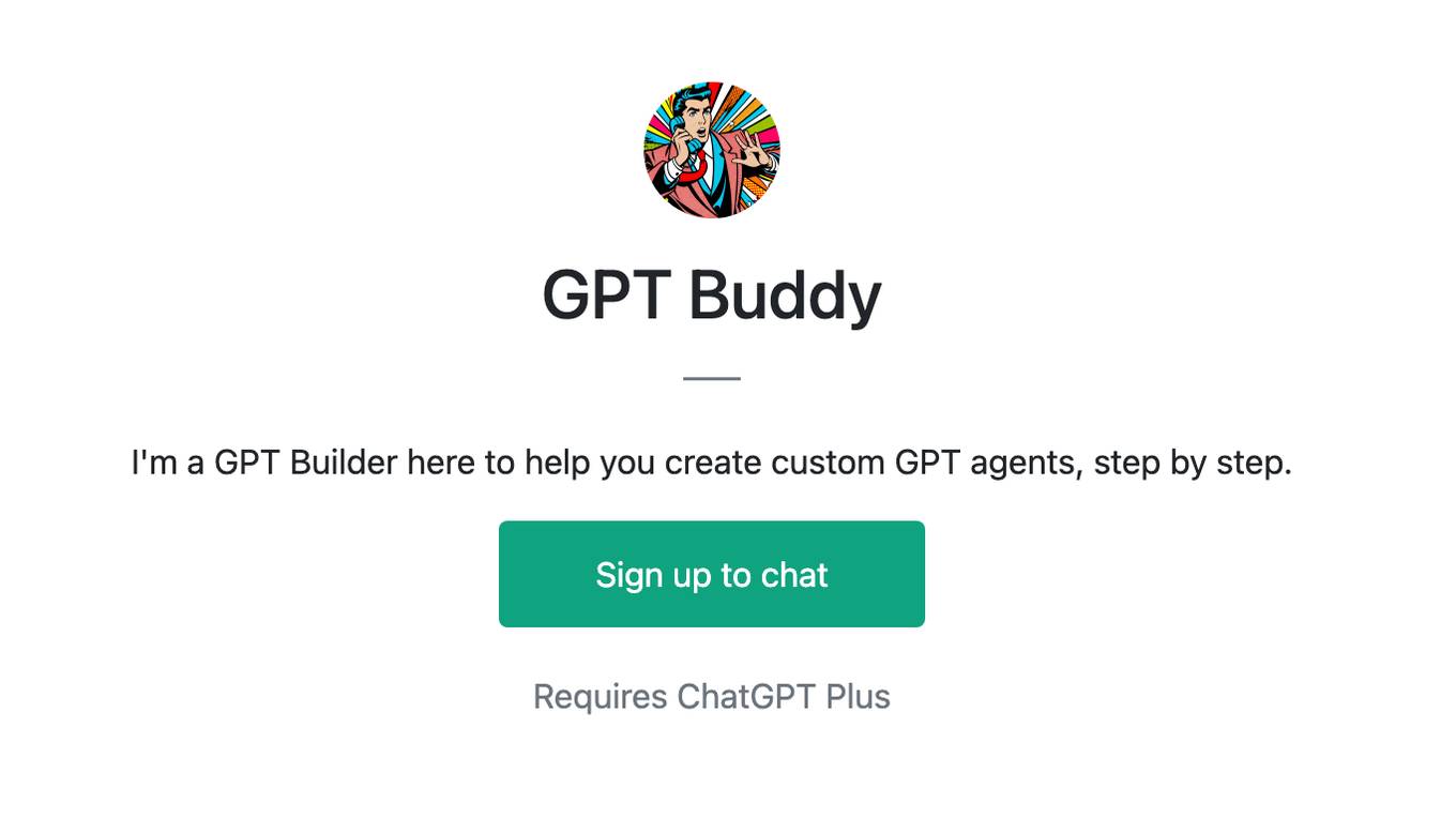 GPT Buddy Screenshot