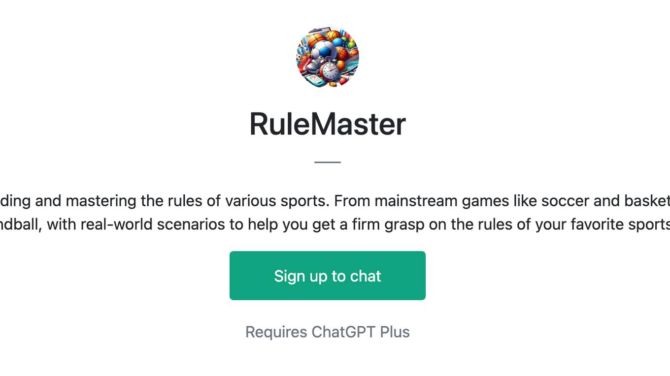 RuleMaster Screenshot