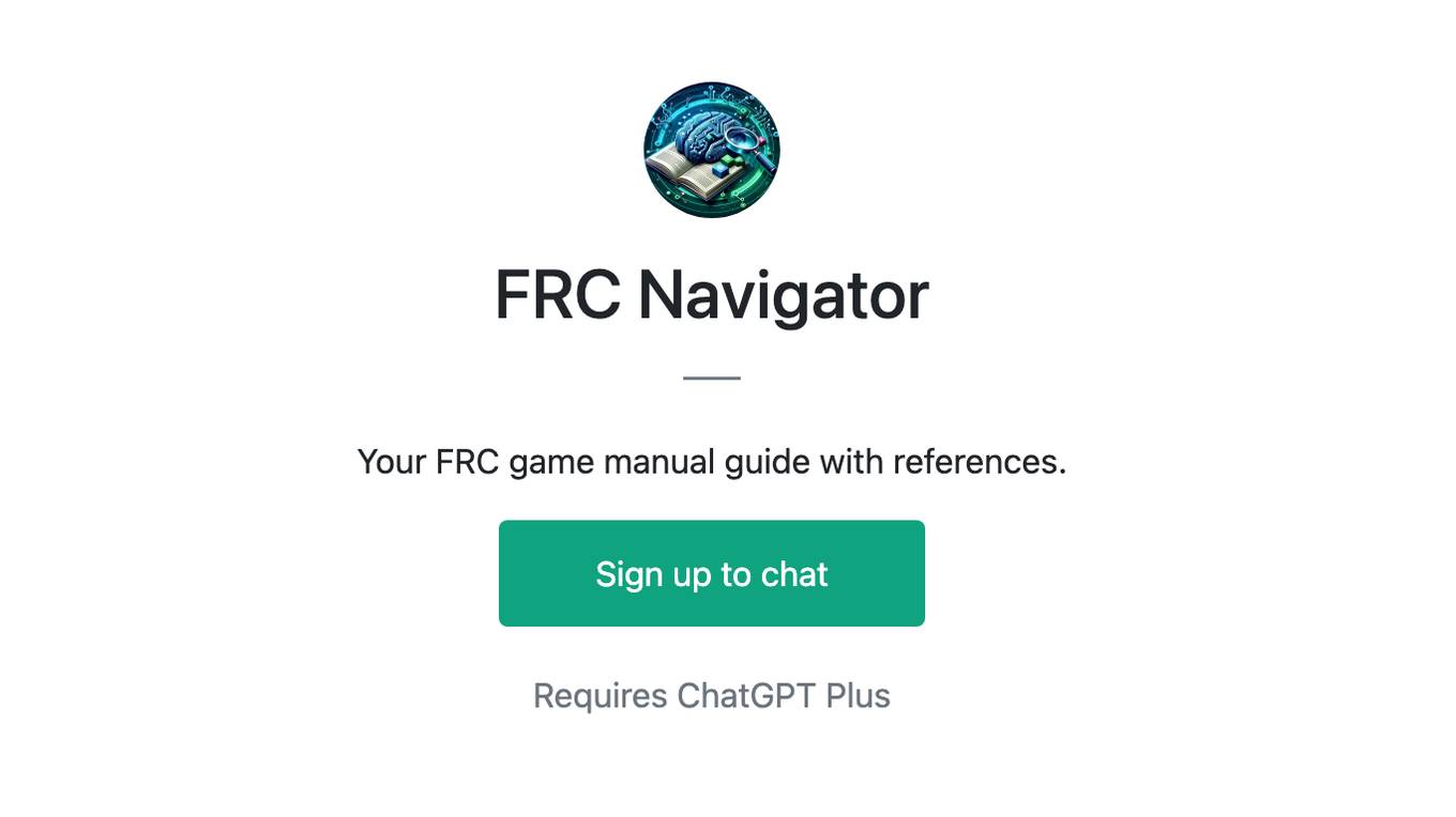 FRC Navigator Screenshot