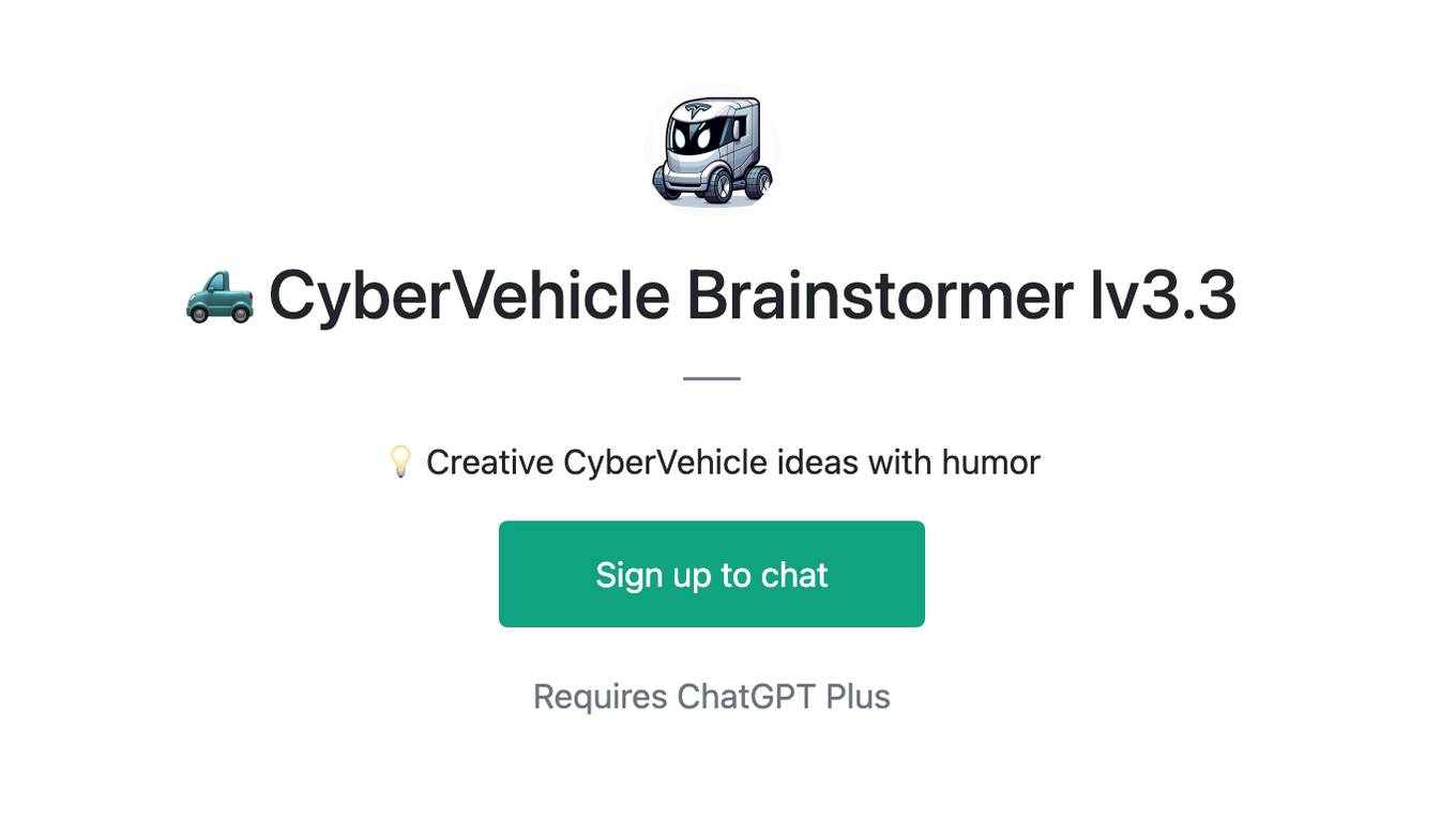 🛻 CyberVehicle Brainstormer lv3.3 Screenshot