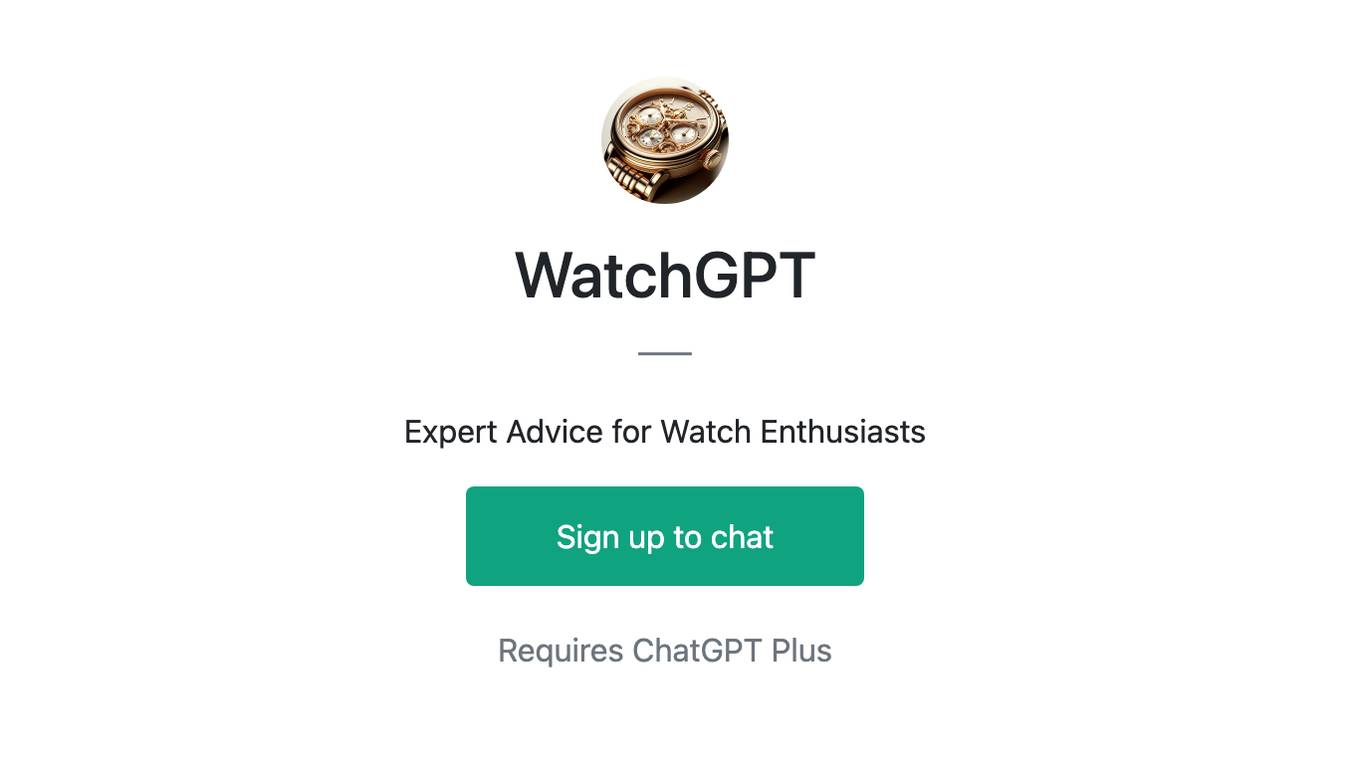 WatchGPT Screenshot