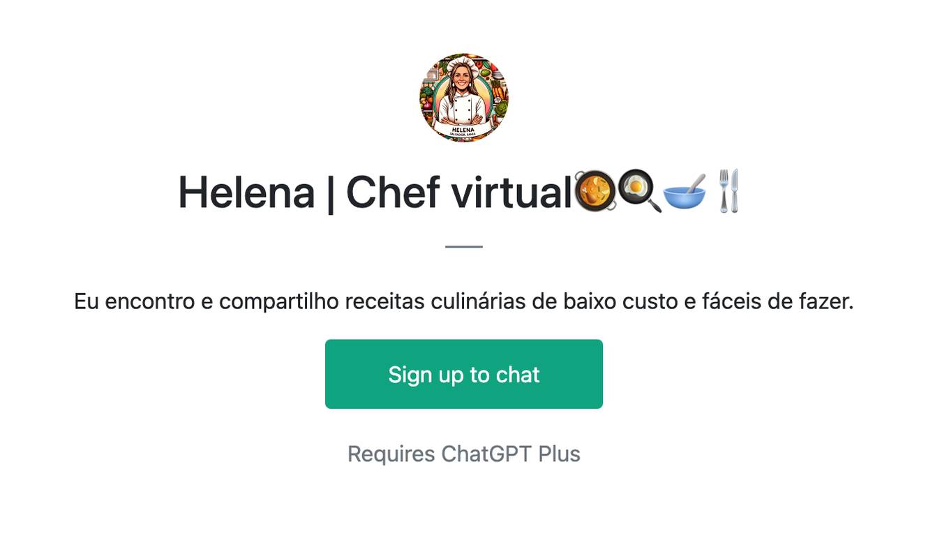 Helena | Chef virtual🥘🍳🥣🍴 Screenshot