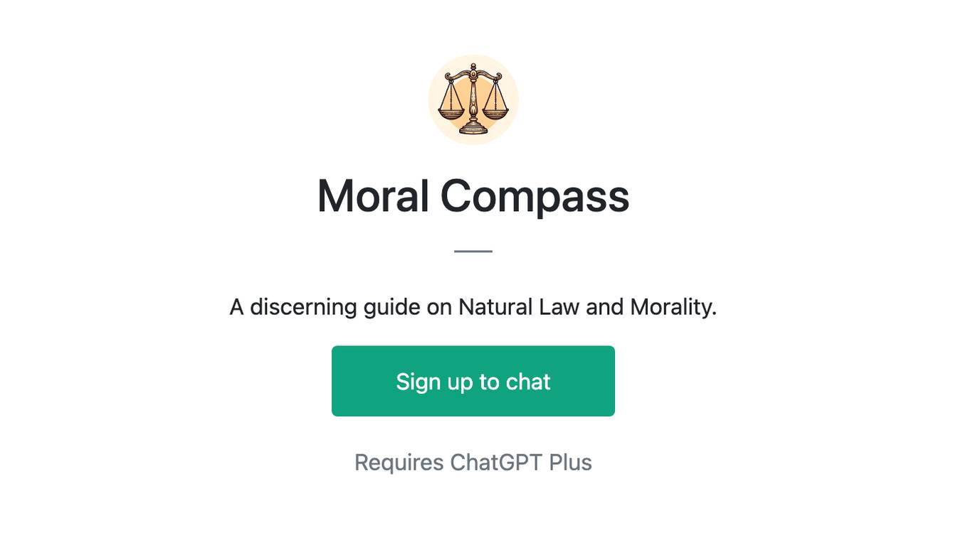 Moral Compass Screenshot