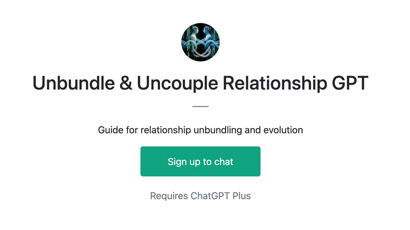 Unbundle & Uncouple Relationship GPT Screenshot