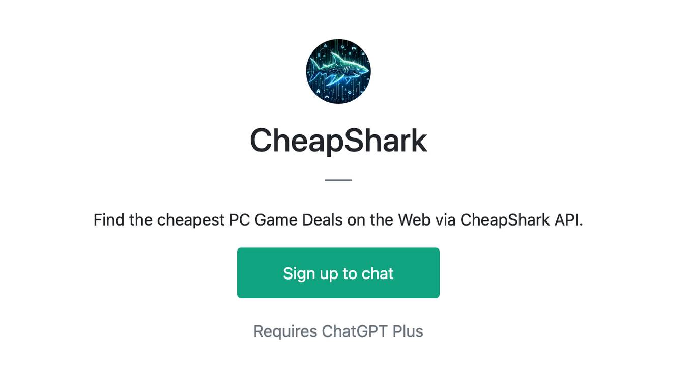 CheapShark Screenshot