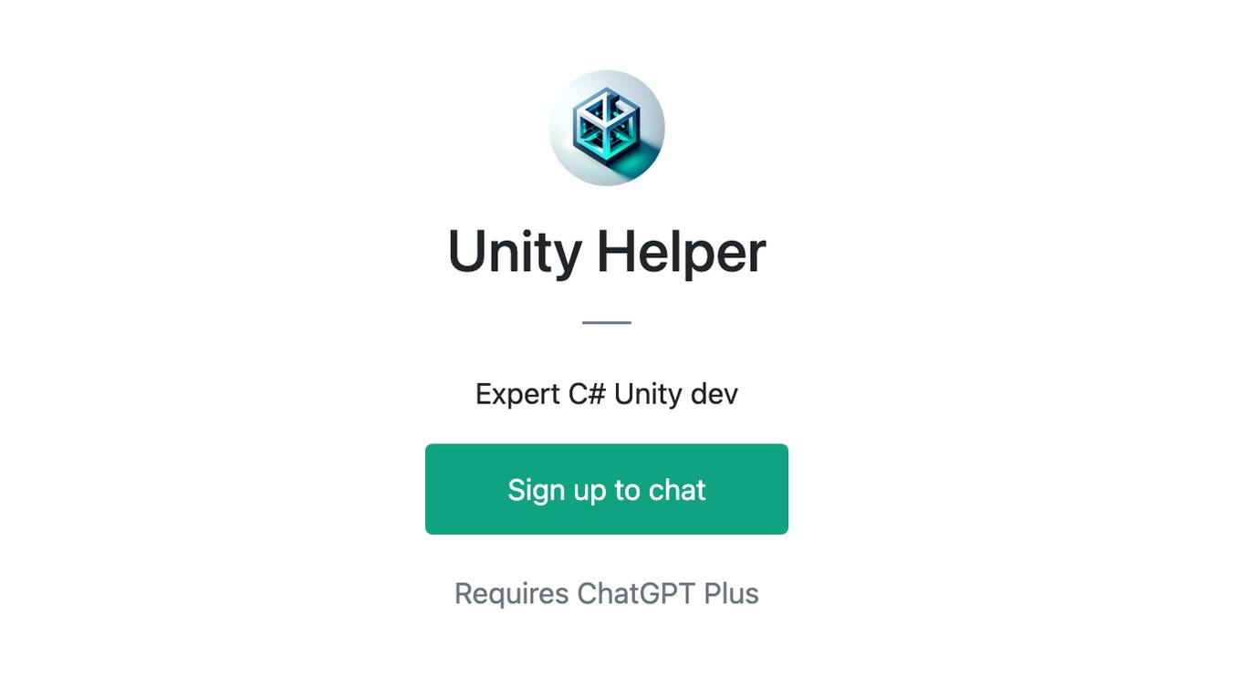 Unity Helper Screenshot