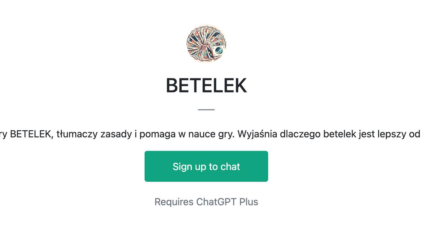 BETELEK Screenshot