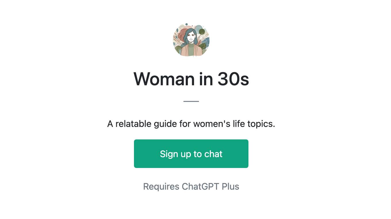 Woman in 30s Screenshot