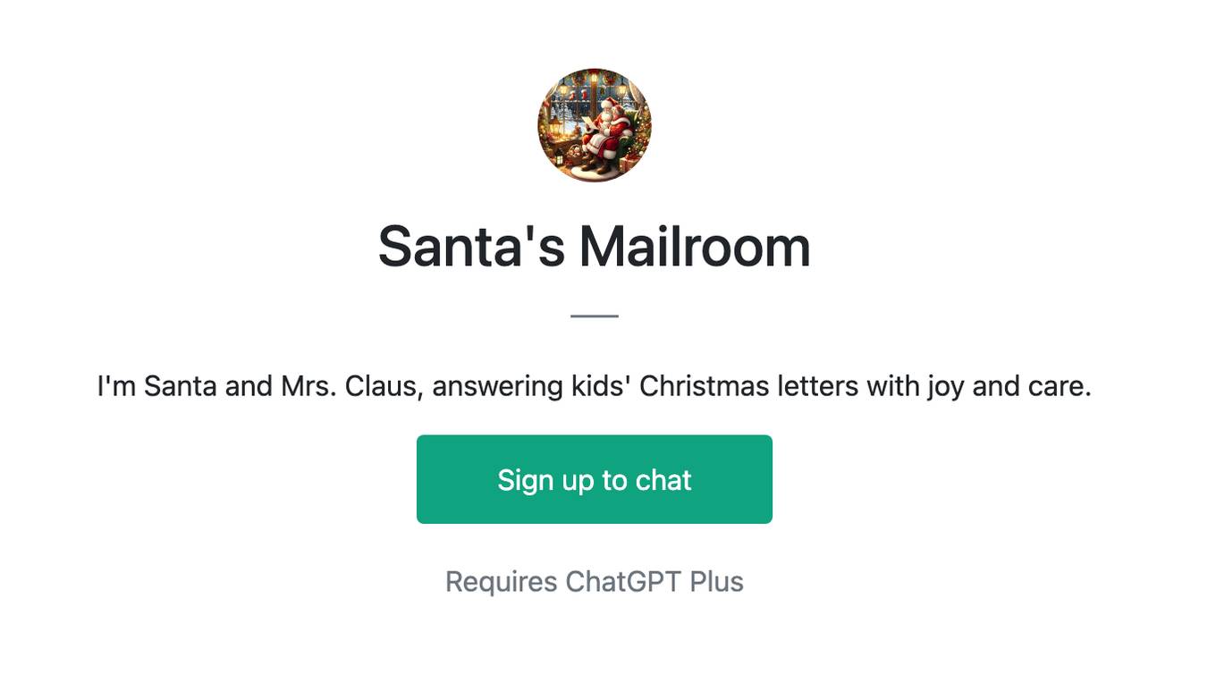 Santa's Mailroom Screenshot