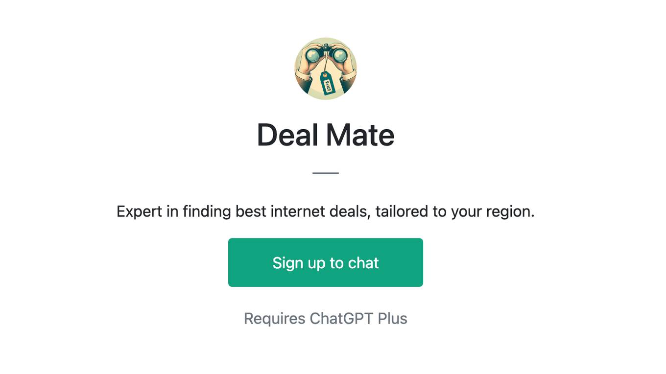 Deal Mate Screenshot