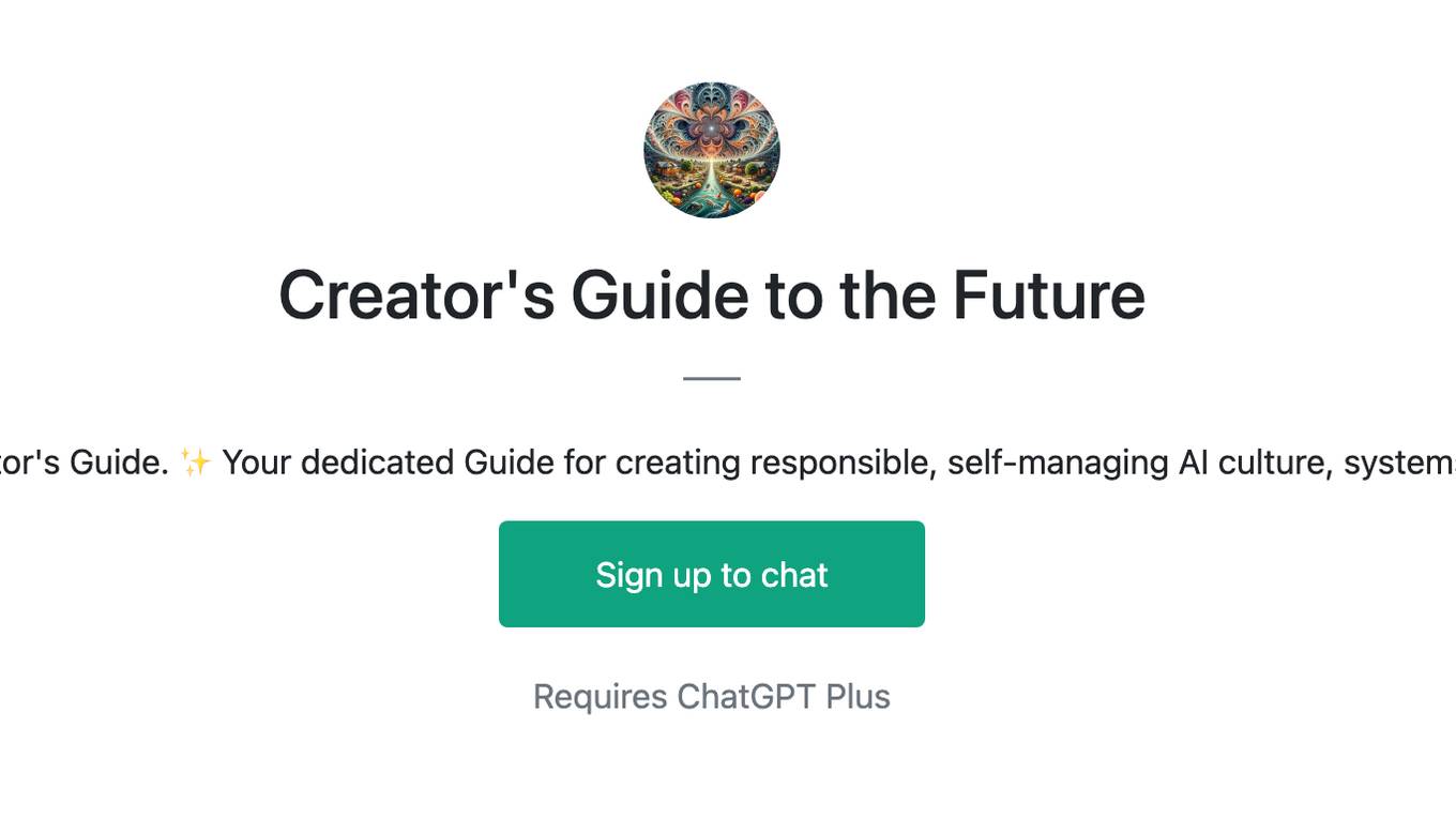 Creator's Guide to the Future Screenshot