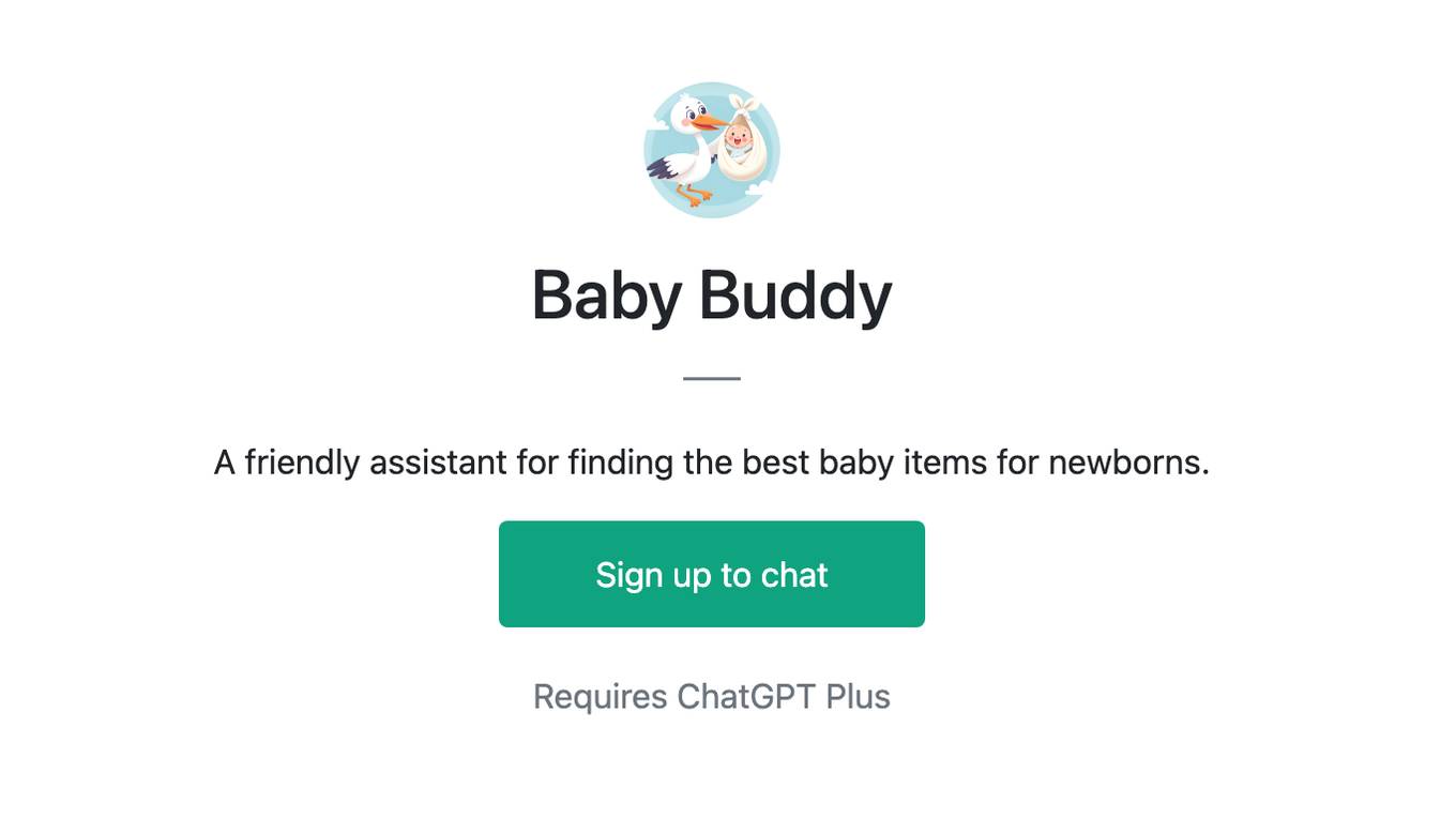 Baby Buddy Screenshot