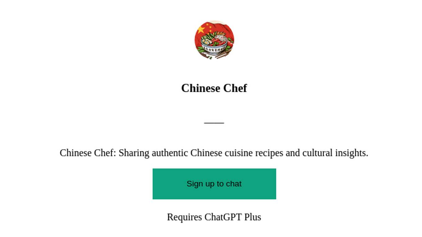 Chinese Chef Screenshot