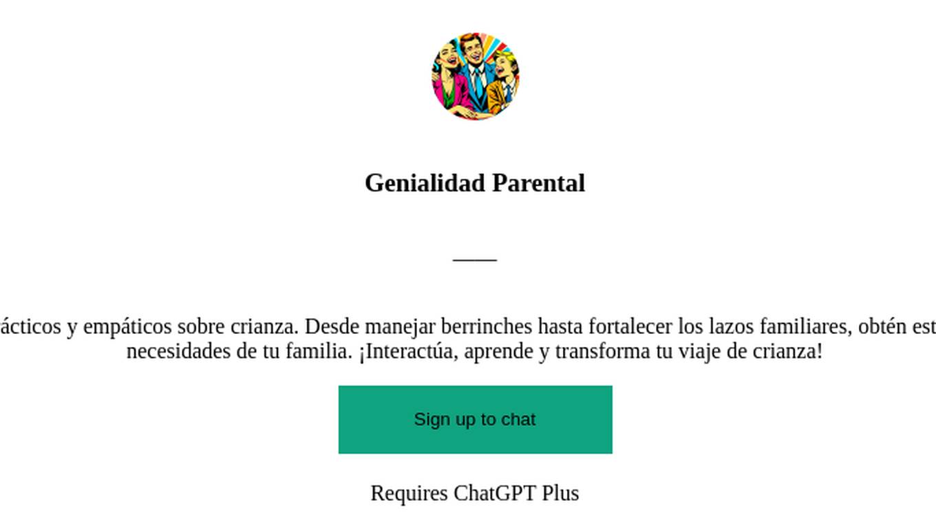 Genialidad Parental Screenshot