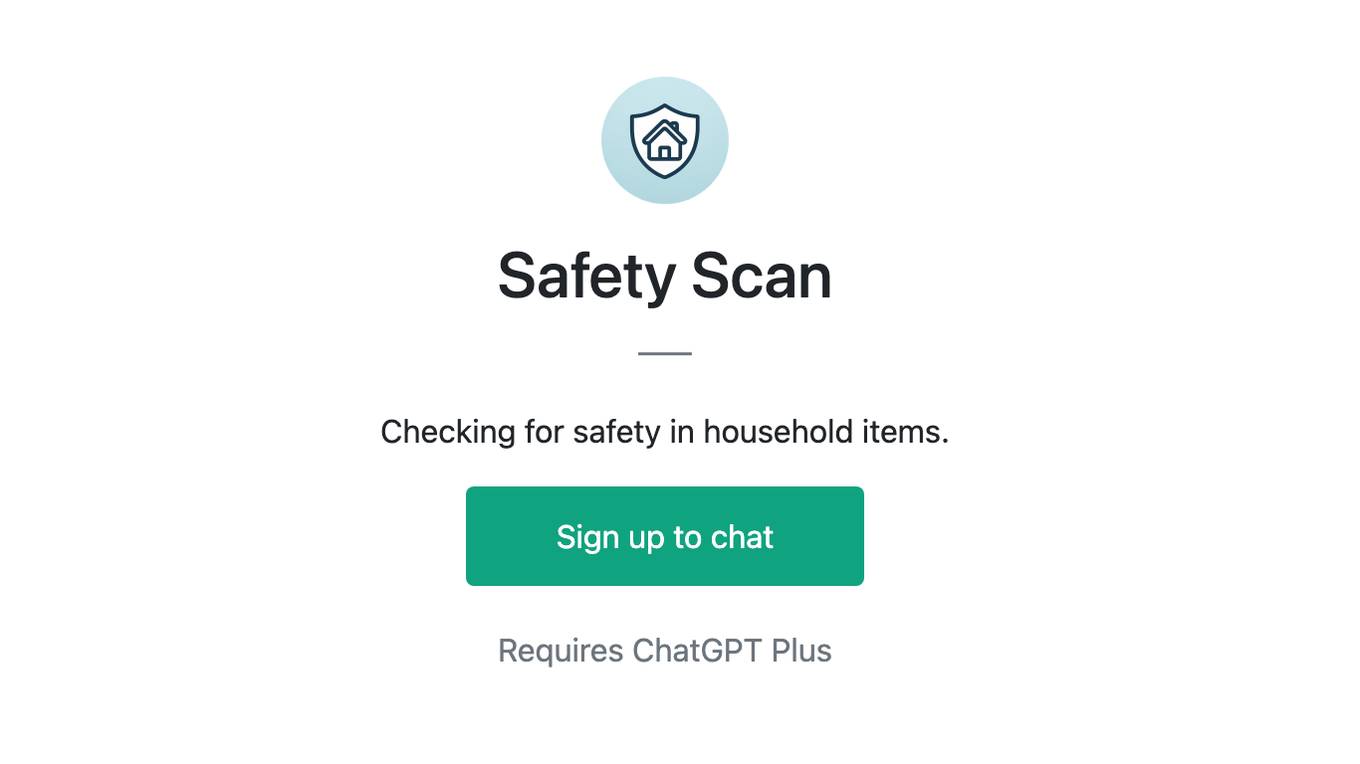 Safety Scan Screenshot