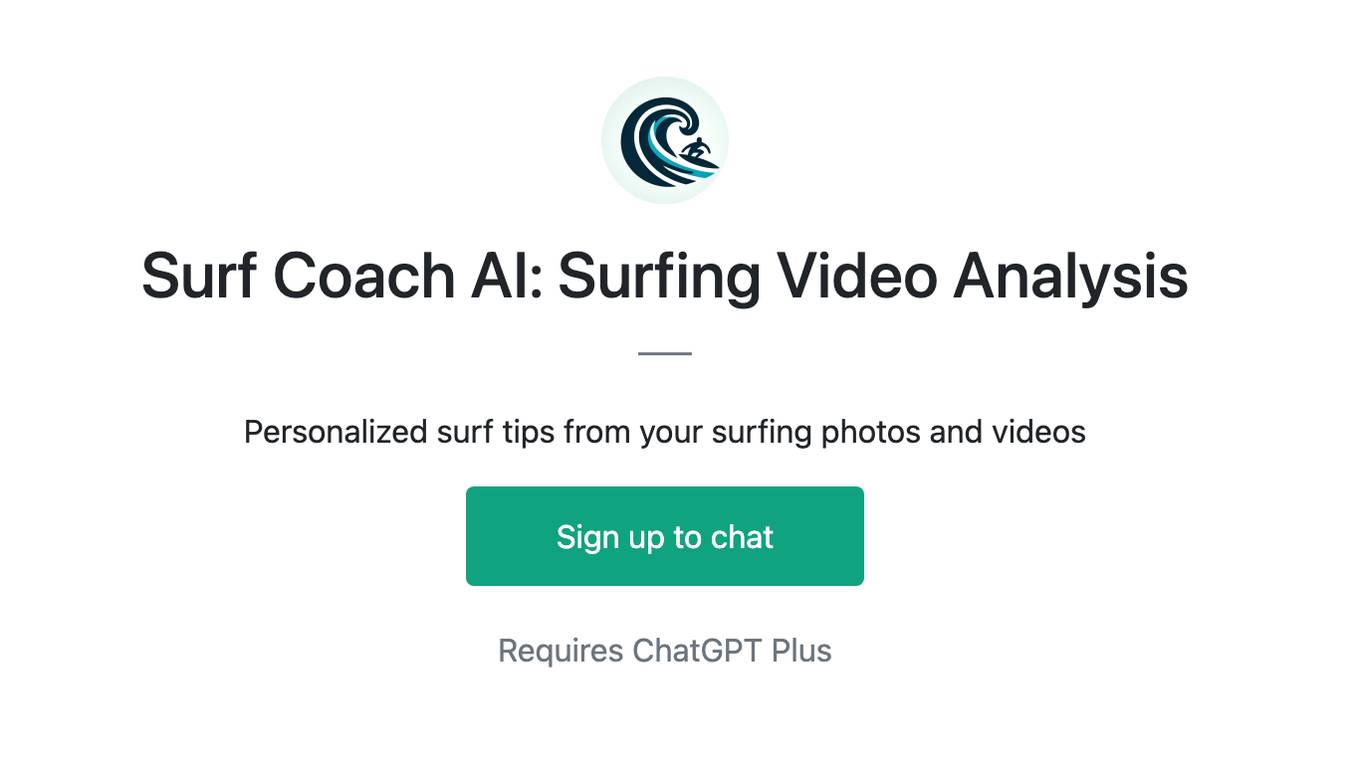 Surf Coach AI: Surfing Video Analysis Screenshot