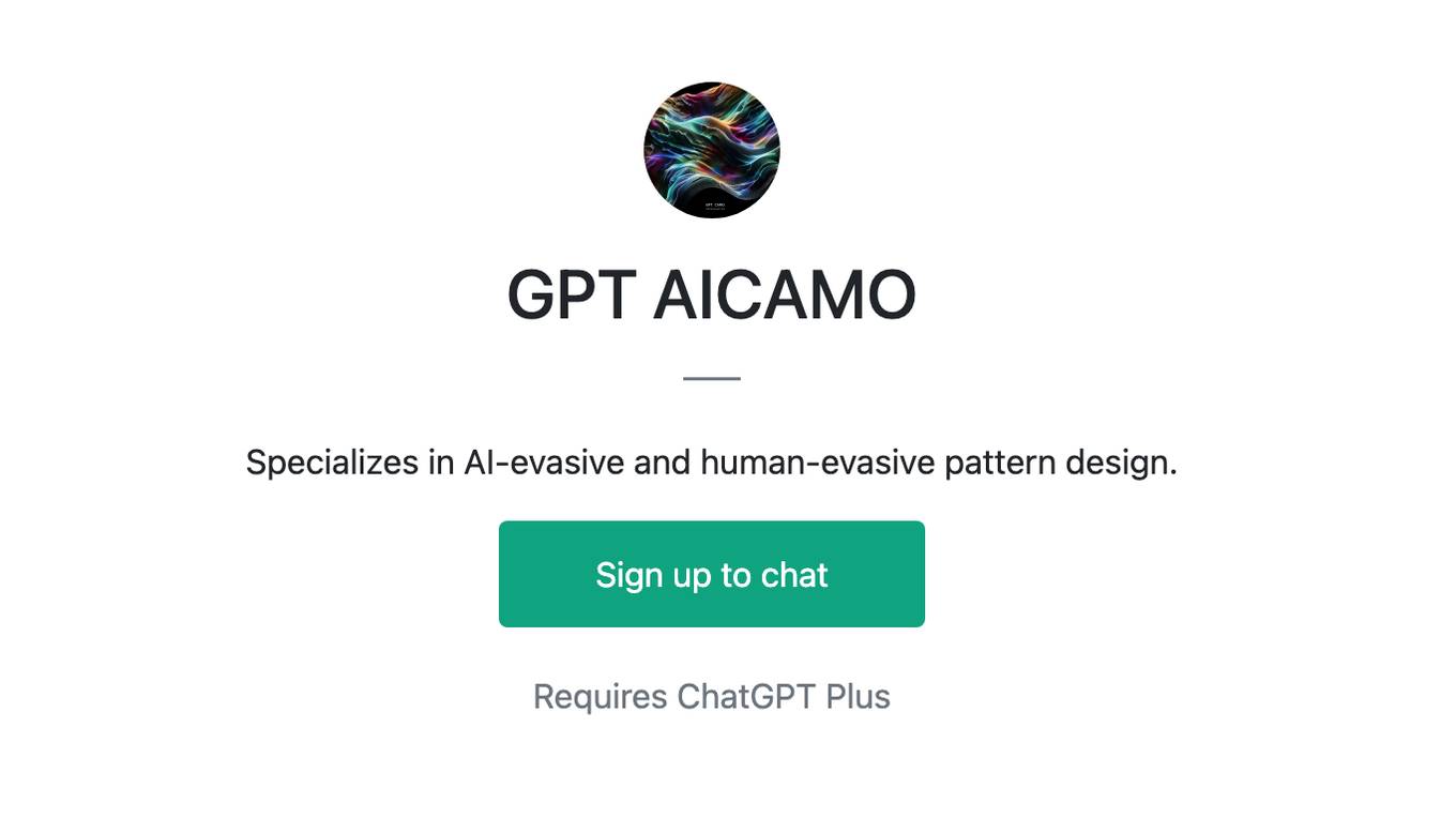 GPT AICAMO Screenshot