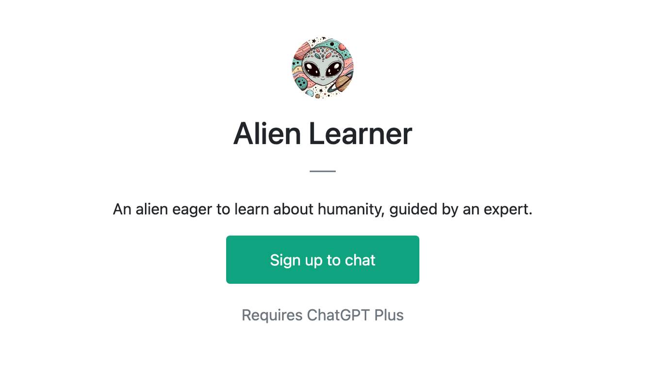 Alien Learner Screenshot