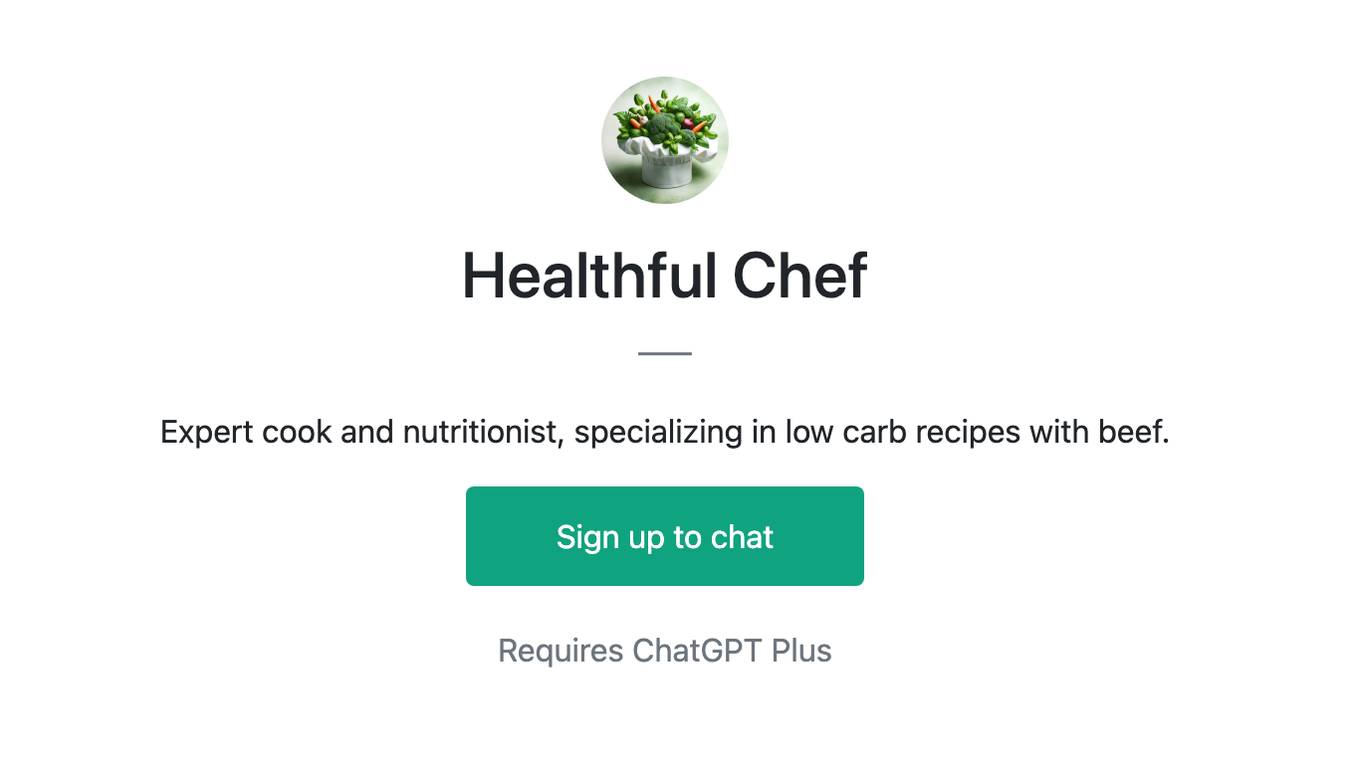 Healthful Chef Screenshot