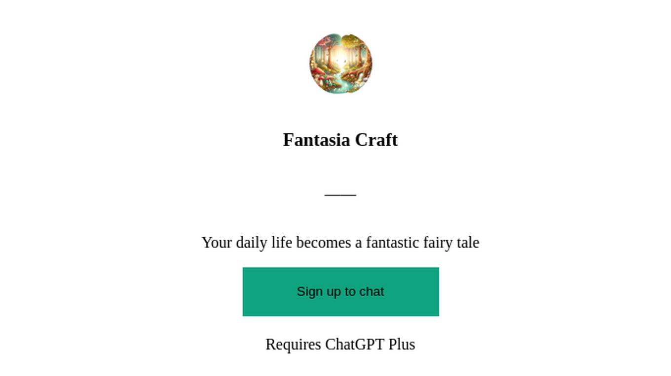 Fantasia Craft Screenshot