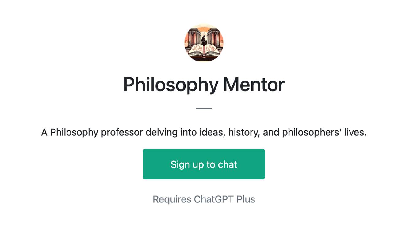 Philosophy Mentor Screenshot