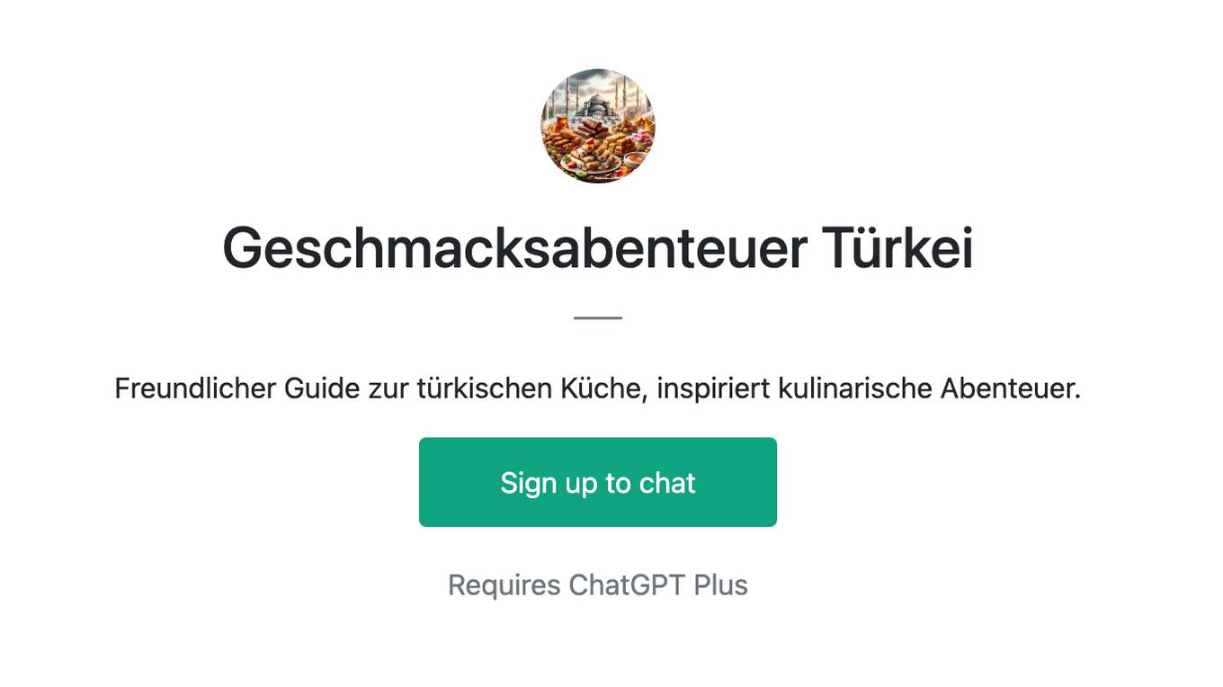 Geschmacksabenteuer Türkei Screenshot