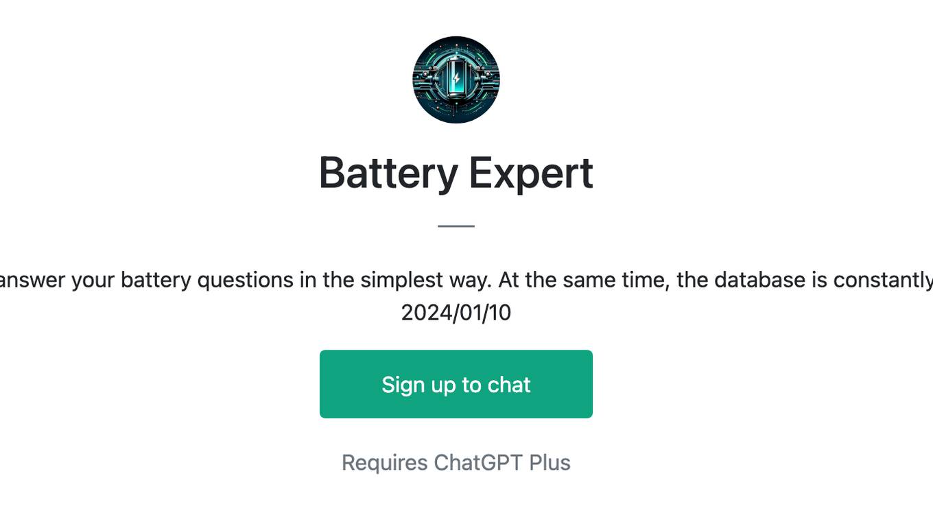 Battery Expert Screenshot