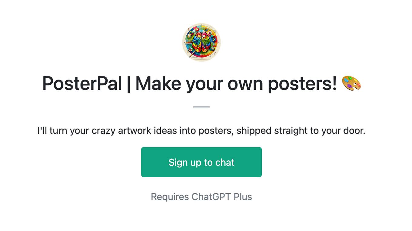 PosterPal  |  Make your own posters! 🎨 Screenshot