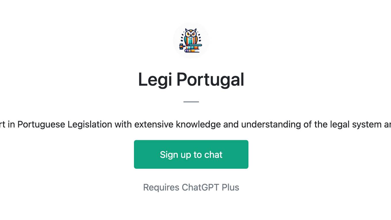 Legi Portugal Screenshot