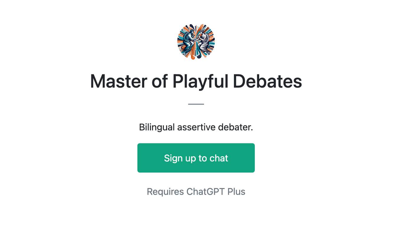 Master of Playful Debates Screenshot