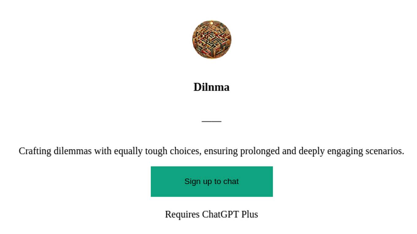 Dilnma Screenshot