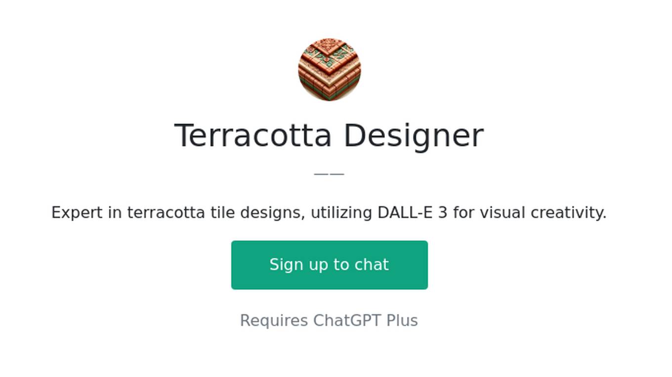 Terracotta Designer Screenshot