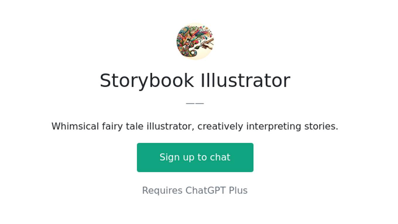 Storybook Illustrator Screenshot